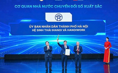 Hà Nội được vinh danh tại Giải thưởng Chuyển đổi số Việt Nam 2026