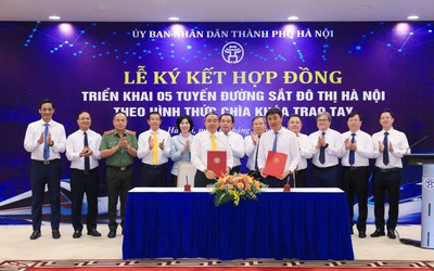 Vinhomes - SGC đầu tư gần 900.000 tỷ đồng xây dựng 5 tuyến Metro Hà Nội