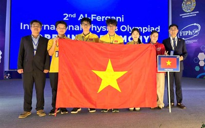 Học sinh Việt Nam lập thành tích ấn tượng tại Olympic Vật lý Quốc tế Al-Fergani