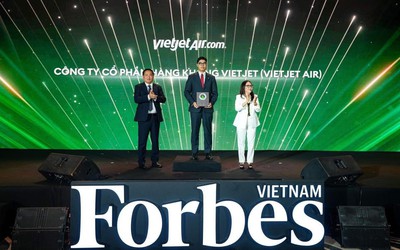 Forbes vinh danh Vietjet trong Top 50 doanh nghiệp dẫn đầu về ESG 2026