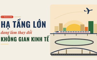 Hạ tầng lớn đang làm thay đổi không gian kinh tế