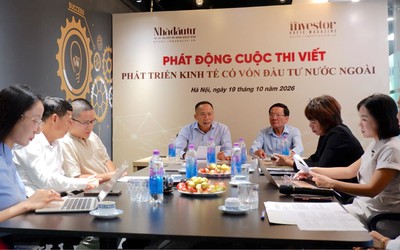 Phát động cuộc thi viết "Phát triển kinh tế có vốn đầu tư nước ngoài"