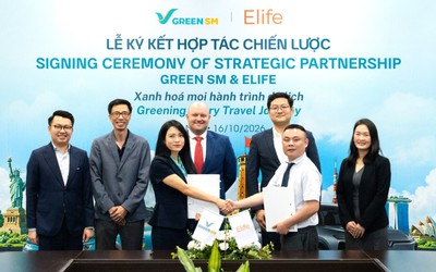 Green SM và Elife hợp tác thúc đẩy giao thông xanh trong lĩnh vực du lịch