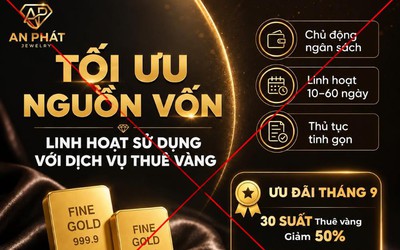 Triệt phá các nhóm tín dụng đen núp bóng dịch vụ cho thuê vàng