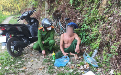 Kịp thời ngăn người đàn ông tự đào huyệt chôn mình