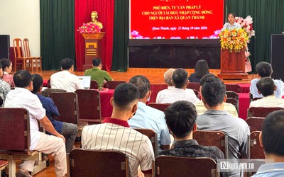 Hội Luật gia Nghệ An: Đồng hành cùng người lầm lỗi tái hòa nhập cộng đồng bền vững
