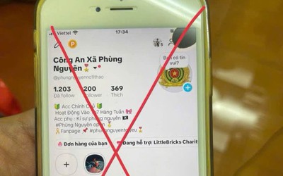 Thiếu niên giả mạo tài khoản TikTok công an xã để "ra oai" với bạn bè