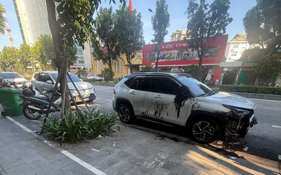 Xác định nghi phạm vụ đốt ô tô đỗ bên đường lúc rạng sáng