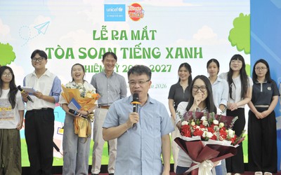 Tòa soạn Tiếng Xanh: Ý tưởng xanh, tiếng nói xanh