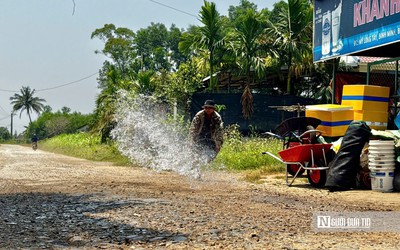 Quảng Ngãi: Đường xuống cấp nghiêm trọng, vì sao dự án 72 tỷ đồng chưa thể triển khai?