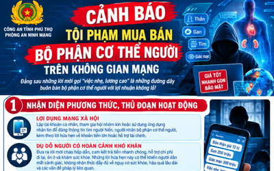 Cảnh báo thủ đoạn mua bán bộ phận cơ thể người trên mạng xã hội