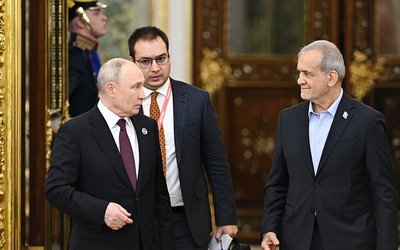 Tổng thống Nga Putin gặp Tổng thống Iran Pezeshkian, khẳng định một điều