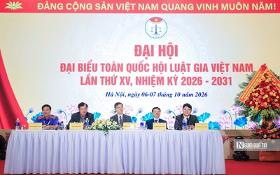 Đại hội đại biểu toàn quốc Hội Luật gia Việt Nam lần thứ XV bước vào phiên làm việc đầu tiên