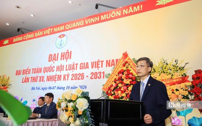 Khai mạc Đại hội đại biểu toàn quốc Hội Luật gia Việt Nam lần thứ XV