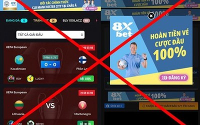 Cảnh báo nguy cơ từ các website gắn link cờ bạc trực tuyến
