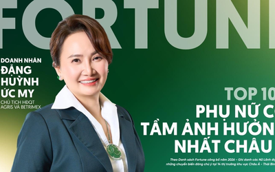 Bà Đặng Huỳnh Ức My lần thứ hai liên tiếp vào Top 100 Most Powerful Women Asia của Fortune
