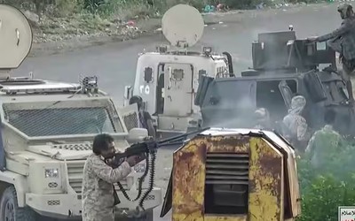 Nhiều tiếng nổ vang lên tại thủ đô Saudi Arabia