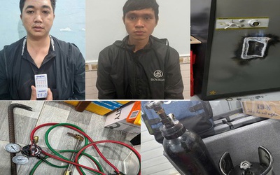 Đồng Nai, bắt quả tang 2 đối tượng phá két sắt tiệm vàng