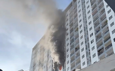 Hiện trường vụ cháy chung cư tại Nha Trang, 2 người tử vong