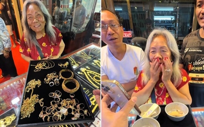 Mang vàng tích cóp đi kiểm tra, cụ bà sốc nặng khi bán được 1,4 tỷ đồng