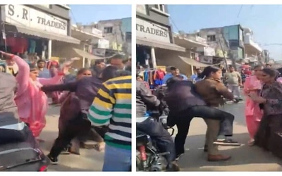 Nữ luật sư và 2 người phụ nữ lao vào ẩu đả dữ dội trên phố