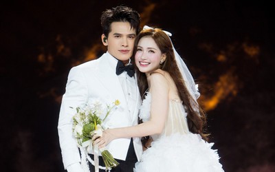 Hòa Minzy mặc váy cưới, được cầu hôn khiến hàng nghìn khán giả ngỡ ngàng