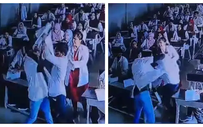 Bị bắt quả tang gian lận trong kỳ thi, nam sinh viên đấm giám thị