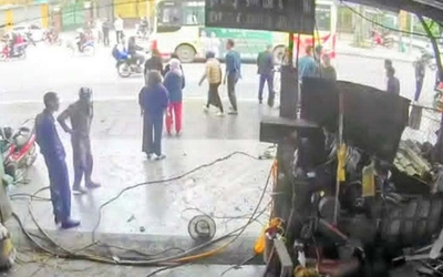 Điều tra vụ nổ bình nén khí khiến 2 người thương vong