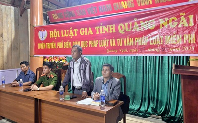 Hội Luật gia tỉnh Quảng Ngãi phát huy vai trò nòng cốt trong xây dựng pháp luật