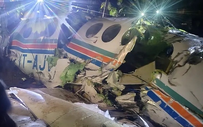 Rơi máy bay cứu thương khiến 7 người tử vong