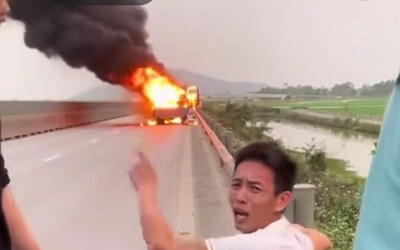 Gia cảnh của tài xế bất lực nhìn ô tô và 11 xe máy bốc cháy trên cao tốc