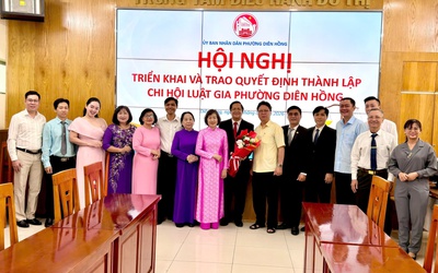 Thành lập 2 Chi hội Luật gia mới tại Tp.Hồ Chí Minh