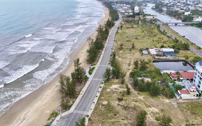 Bờ biển đẹp nhất Quảng Ngãi sắp có phố đi bộ kết hợp dịch vụ, ẩm thực đêm dịp Tết