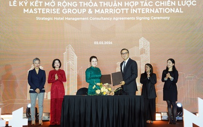 Masterise Group ký kết mở rộng hợp tác với Marriott International, đánh dấu bước phát triển chiến lược trong lĩnh vực khách sạn – nghỉ dưỡng tại Việt Nam