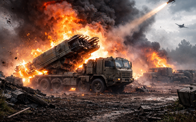 Tập kích chớp nhoáng, HIMARS bị phá hủy: Nga đánh trúng khu tập kết lớn của lực lượng Kiev