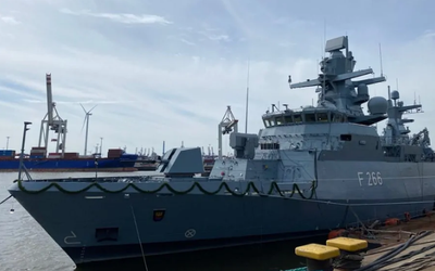 Bắt 2 nghi phạm phá hoại tàu chiến của Hải quân Đức