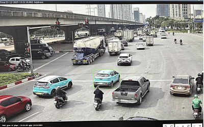 Camera AI ở Hà Nội "bắt lỗi" 2.600 xe vi phạm giao thông