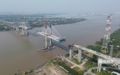 Cầu Phước Khánh “chạy nước rút” nối liền mạch cao tốc Bến Lức - Long Thành