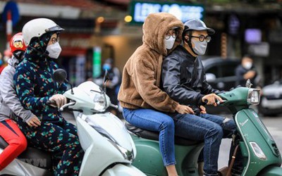 Không khí lạnh liên tục tăng cường, nhiệt độ ở miền Bắc giảm sâu