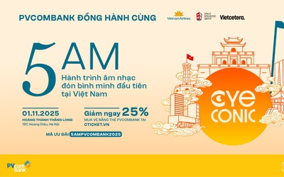 PVcomBank đồng hành cùng 5AM “đánh thức giác quan” giữa lòng di sản