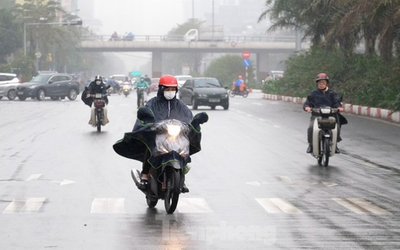 Không khí lạnh tràn về dịp cuối tuần, miền Bắc có mưa phùn và sương mù