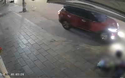 Đã xác định được lái xe tông gãy chân cụ bà rồi tăng ga bỏ chạy trên đường Hồ Sen