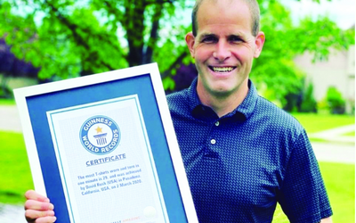 Mỗi tuần lập 1 kỷ lục: Hành trình phi thường của người nắm giữ nhiều kỷ lục nhất hành tinh