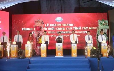 Tây Ninh khánh thành Trung tâm Đổi mới sáng tạo, kích hoạt hệ sinh thái công nghệ