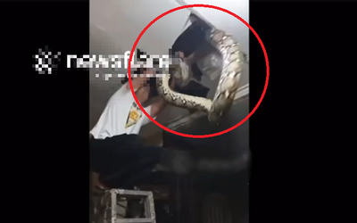 Nhìn lên trần nhà, người đàn ông thấy thứ "đáng sợ" giữa đêm