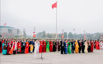 600 đại biểu trồng cây tại "Vườn cây ơn Bác"