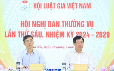 Hội nghị Ban Thường vụ Hội Luật gia Việt Nam lần thứ 6