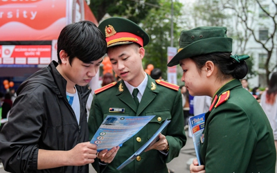 Cơ hội vào trường quân đội rộng mở: Thêm phương thức mới, tăng hơn 1.000 chỉ tiêu