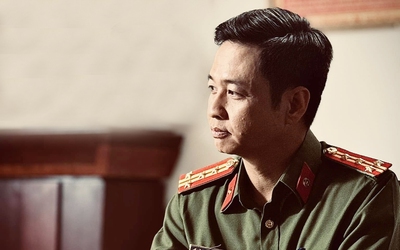 Nam diễn viên tái xuất trên phim giờ vàng VTV gây bất ngờ khi ngoài đời là Trung tá công an