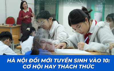 Hà Nội đổi mới tuyển sinh vào 10: Cơ hội hay thách thức?